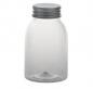 Preview: Weithals  PET Flasche mit Aluverschluss 250ml - Liquidflasche - Dipflasche