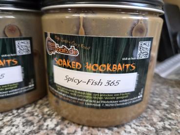 maincarp-baits soaked Hookbaits - Spicy Fish 24mm