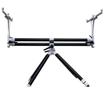 Preview: Meccanica Vadese NICK X Rod Pod - New Model 2026 Black/Steel schwarz-silber