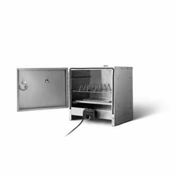 Smoki Tisch Elektro Räucherofen inkl. 2KW Elektroheizung Material geprägter CR-Edelstahl