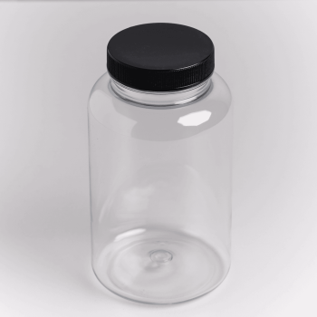 Liquid- und Dipflasche 500ml mit Schraubverschluss u. Dichtung