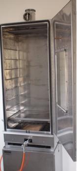 Preview: Smoki Räucherschrank Dicker Smoki V2A 120cm x 50cm x 40cm mit Unterschrank