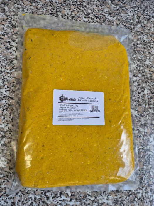 maincarp-baits Pine-Peach Boilieteig Baitpaste 1kg