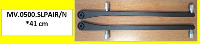 Meccanica Vadese Panoramic Buzzer Bars Extrabreit 4 -Rod 41cm 1 Paar(2Teile)