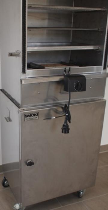 Smoki Räucherschrank Dicker Smoki V2A 120cm x 50cm x 40cm mit Unterschrank