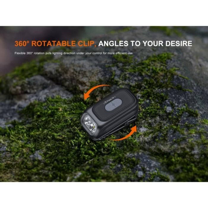 Fenix E04R EDC Taschenlampe mit Clip